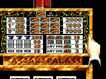 Caesars Palace (USA) screen shot game playing